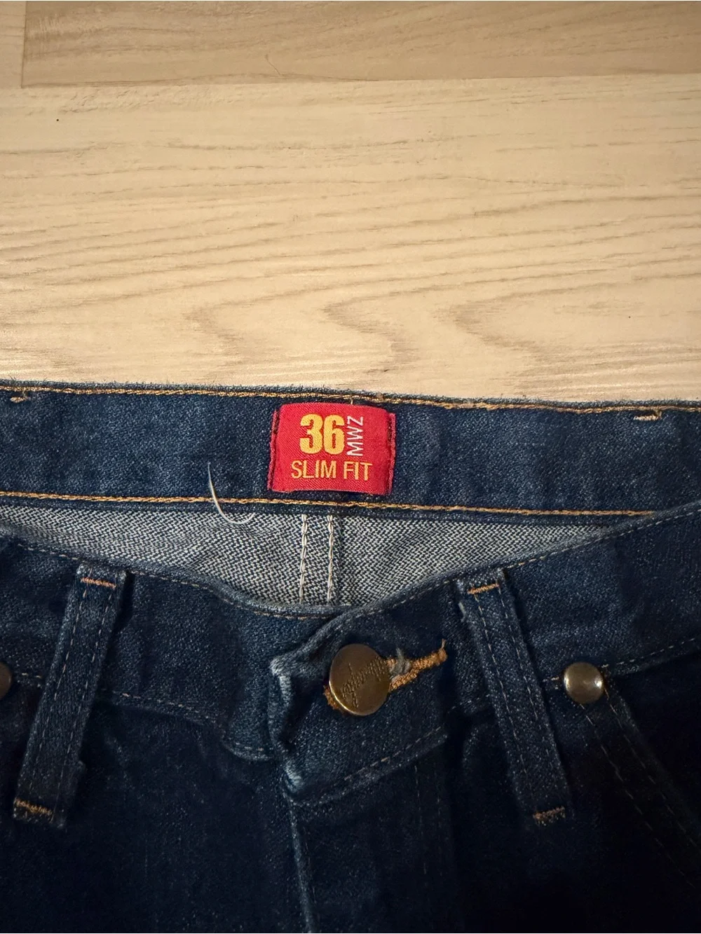 Wrangler 36MWZ Slim Bootcut Jeans